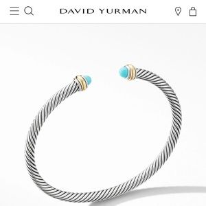 David Yurman turquoise bracelet